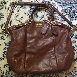 Authentic Coach leather handbag
